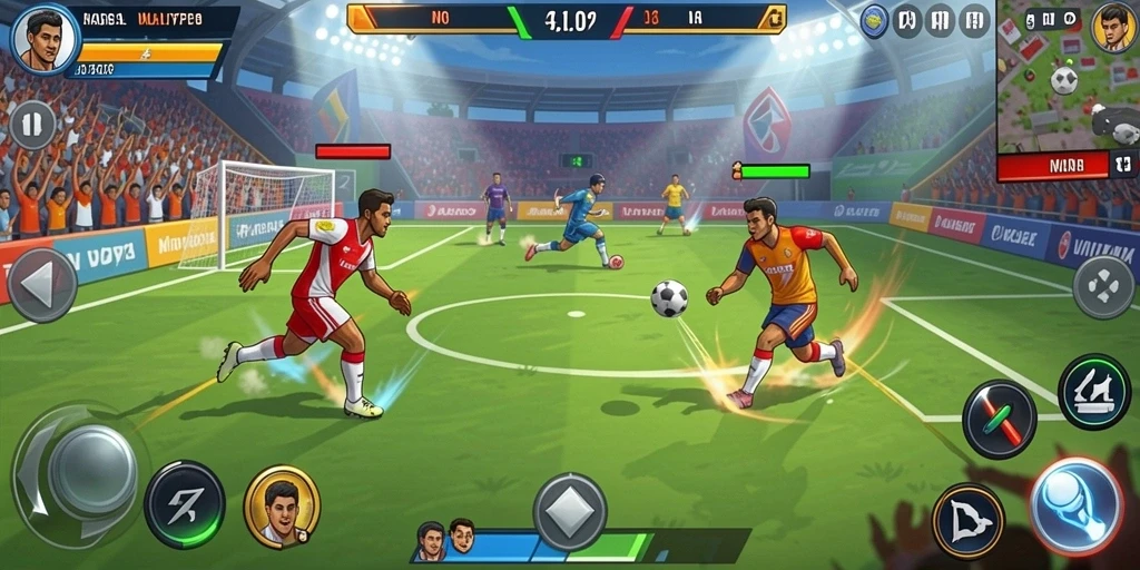 Tampilan awal yang penuh warna dan menarik.