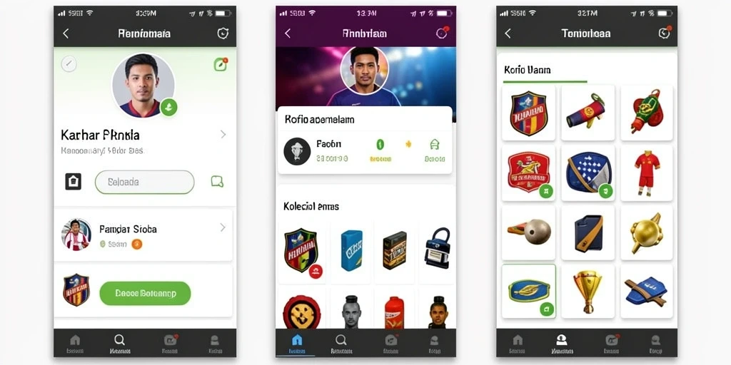 Tampilan antarmuka yang user-friendly.