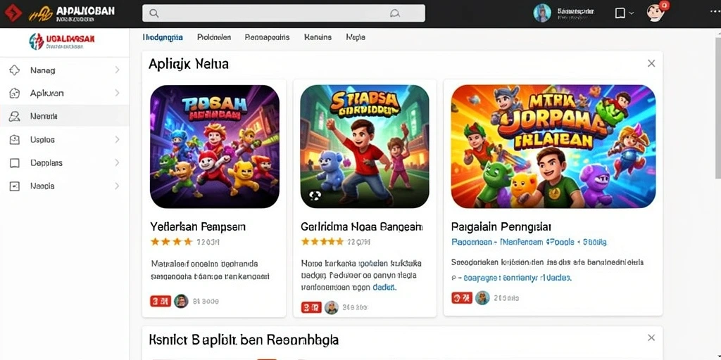 Tampilan antarmuka yang intuitif.